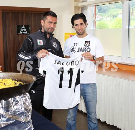 Fussball Bundesliga. Erste Liga. WAC/St. Andrae. Jacobo, Trainer Nenad Bjelica. Wolfsberg, 16.6.2011.
Foto: Kuess
---
pressefotos, pressefotografie, kuess, qs, qspictures, sport, bild, bilder, bilddatenbank