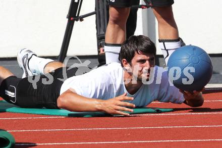 Fussball Bundesliga. Erste Liga. Training WAC/St. Andrae. Mihret Topcagic. Wolfsberg, am 16.6.2011.
Foto: Kuess
---
pressefotos, pressefotografie, kuess, qs, qspictures, sport, bild, bilder, bilddatenbank