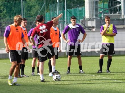 Fussball Regionalliga. Trainingsbeginn SK Austria Klagenfurt. Stephan Buergler, Marco Reich. Klagenfurt, am 20.6.2011.
Foto: Kuess
---
pressefotos, pressefotografie, kuess, qs, qspictures, sport, bild, bilder, bilddatenbank