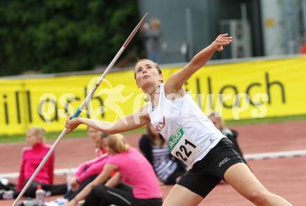 Leichtathletik. Oesterreichischer Cup der Bundeslaender U18. Speerwurf. Erika Lanziner. Villach, am 26.5.2011.
Foto: Kuess
---
pressefotos, pressefotografie, kuess, qs, qspictures, sport, bild, bilder, bilddatenbank