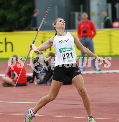 Leichtathletik. Oesterreichischer Cup der Bundeslaender U18. Speerwurf. Erika Lanziner. Villach, am 26.5.2011.
Foto: Kuess
---
pressefotos, pressefotografie, kuess, qs, qspictures, sport, bild, bilder, bilddatenbank