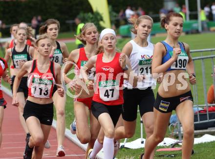 Leichtathletik. Oesterreichischer Cup der Bundeslaender U18. 800 Meter. Andrea Rauter (Nr. 211). Villach, am 26.5.2011.
Foto: Kuess
---
pressefotos, pressefotografie, kuess, qs, qspictures, sport, bild, bilder, bilddatenbank