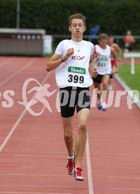 Leichtathletik. Oesterreichischer Cup der Bundeslaender U18. 3000 Meter. Lukas Hassler (Nr. 399). Villach, am 26.5.2011.
Foto: Kuess
---
pressefotos, pressefotografie, kuess, qs, qspictures, sport, bild, bilder, bilddatenbank