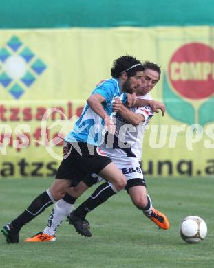 Fussball Testspiel. WAC/ St. AndrÃ¤ gegen SAK. Jacobo (WAC), Grega Triplat (SAK). Klagenfurt, am 1.7.2011.
Foto: Kuess
---
pressefotos, pressefotografie, kuess, qs, qspictures, sport, bild, bilder, bilddatenbank