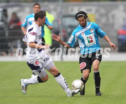 Fussball Testspiel. WAC/ St. AndrÃ¤ gegen SAK. Jacobo (WAC), Darjan Aleksic (SAK). Klagenfurt, am 1.7.2011.
Foto: Kuess
---
pressefotos, pressefotografie, kuess, qs, qspictures, sport, bild, bilder, bilddatenbank