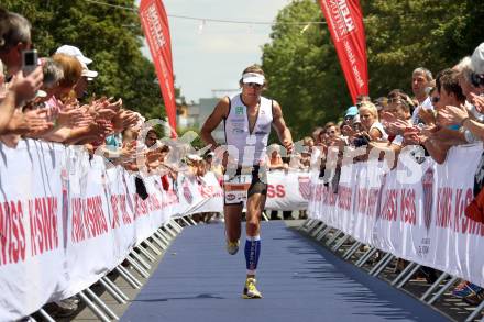 Ironman Austria Laufen. Dominik Berger (AUT) Klagenfurt am 3.7.2011 Foto: Kuess/ Goetzhaber

---
pressefotos, pressefotografie, kuess, qs, qspictures, sport, bild, bilder, bilddatenbank