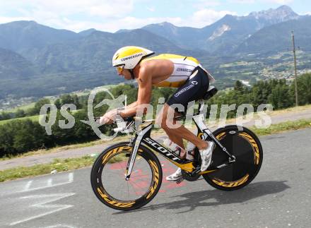 Ironman Austria.  Radfahren. Marino Vanhoenacker (BEL). . KLagenfurt, am 3.7.2011.
Foto: Kuess

---
pressefotos, pressefotografie, kuess, qs, qspictures, sport, bild, bilder, bilddatenbank