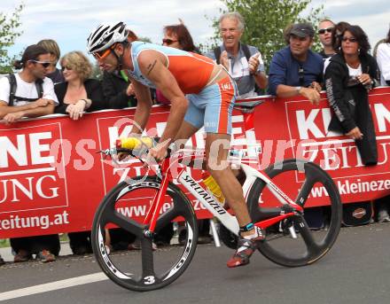 Ironman Austria.  Florian Kriegl (AUT).. KLagenfurt, am 3.7.2011.
Foto: Kuess

---
pressefotos, pressefotografie, kuess, qs, qspictures, sport, bild, bilder, bilddatenbank