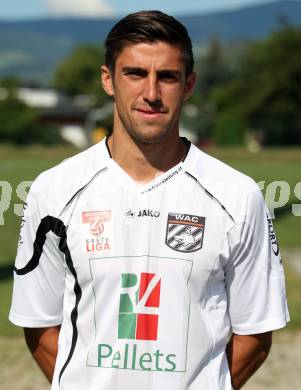 Fussball. 1. Liga. WAC/St. Andrae. Mannschaftsfototermin.  Gernot Suppan. Wolfsberg, 2.7.2011.
Foto: Kuess/Goetzhaber
---
pressefotos, pressefotografie, kuess, qs, qspictures, sport, bild, bilder, bilddatenbank