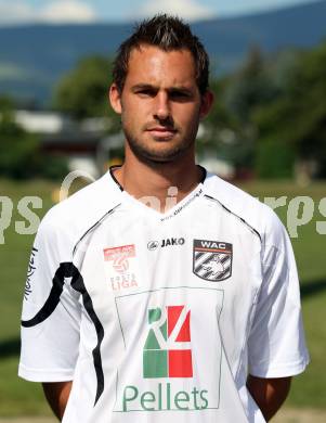 Fussball. 1. Liga. WAC/St. Andrae. Mannschaftsfototermin.  Gernot Messner. Wolfsberg, 2.7.2011.
Foto: Kuess/Goetzhaber
---
pressefotos, pressefotografie, kuess, qs, qspictures, sport, bild, bilder, bilddatenbank