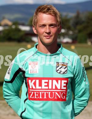 Fussball. 1. Liga. WAC/St. Andrae. Mannschaftsfototermin.  Christian Dobnik. Wolfsberg, 2.7.2011.
Foto: Kuess/Goetzhaber
---
pressefotos, pressefotografie, kuess, qs, qspictures, sport, bild, bilder, bilddatenbank