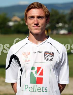 Fussball. 1. Liga. WAC/St. Andrae. Mannschaftsfototermin.  Matthias Berthold. Wolfsberg, 2.7.2011.
Foto: Kuess/Goetzhaber
---
pressefotos, pressefotografie, kuess, qs, qspictures, sport, bild, bilder, bilddatenbank