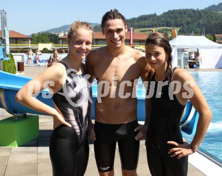 Schwimmen. Kaerntner Meisterschaft. Lisa Zaiser, Christian Zluga. Katharina Egger. Wolfsberg, am 9.7.2011.
Foto: Kuess
---
pressefotos, pressefotografie, kuess, qs, qspictures, sport, bild, bilder, bilddatenbank