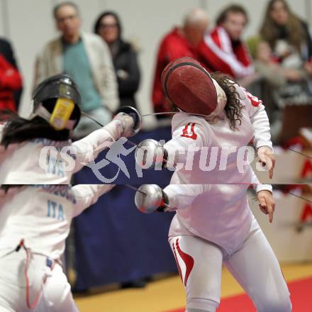 Fechten. Europameisterschaft Kadetten. Oesterreich gegen Italien. Laura Puchacher. Klagenfurt, 4.3.2011.
Foto: Kuess
---
pressefotos, pressefotografie, kuess, qs, qspictures, sport, bild, bilder, bilddatenbank