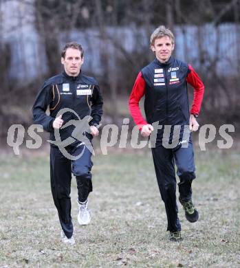 Leichtathletik. Marathon. Roman Weger, Markus Hohenwarter. Villach, 14.3.2011.
Foto: Kuess
---
pressefotos, pressefotografie, kuess, qs, qspictures, sport, bild, bilder, bilddatenbank