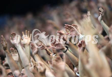 Fussball. UEFA Champions League. SK Sturm Graz gegen Videoton. Fans. Klagenfurt, am 13.7.2011.
Foto: Kuess

---
pressefotos, pressefotografie, kuess, qs, qspictures, sport, bild, bilder, bilddatenbank