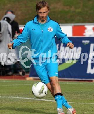 Fussball Testspiel. PSV Eindhoven gegen CF Valencia. Marcel Ritzmaier (Eindhoven). Wolfsberg, am 19.7.2011.
Foto: Kuess
---
pressefotos, pressefotografie, kuess, qs, qspictures, sport, bild, bilder, bilddatenbank