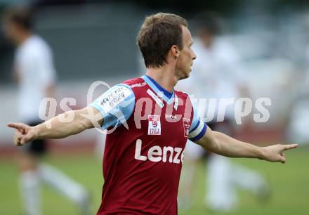 Fussball Bundesliga. Erste Liga. WAC/St. Andrae gegen BW Linz. Torjubel Konstantin Wawra (BW Linz). Wolfsberg, 22.7.2011
Foto: Kuess

---
pressefotos, pressefotografie, kuess, qs, qspictures, sport, bild, bilder, bilddatenbank