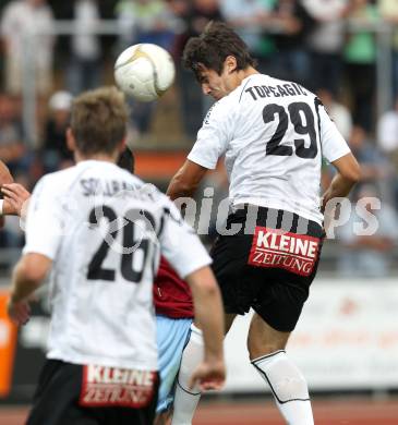 Fussball Bundesliga. Erste Liga. WAC/St. Andrae gegen BW Linz. Mihret Topcagic (WAC/St.Andrae). Wolfsberg, 22.7.2011
Foto: Kuess

---
pressefotos, pressefotografie, kuess, qs, qspictures, sport, bild, bilder, bilddatenbank