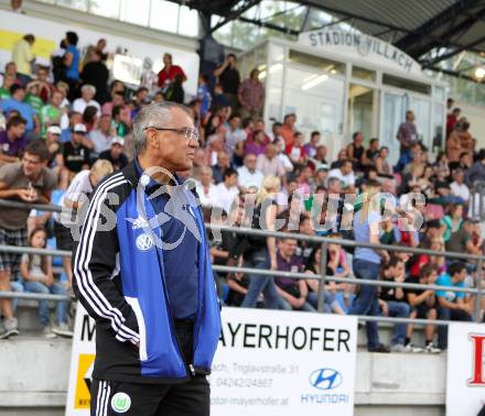 Fussball Testspiel. VSV gegen Vfl Wolfsburg.  Trainer Felix Magath, (Wolfsburg). Villach, 17.7.2011
Foto: Kuess

---
pressefotos, pressefotografie, kuess, qs, qspictures, sport, bild, bilder, bilddatenbank