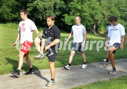 Eishockey. KAC. Sommertraining. Training. Thomas Koch, Herbert Ratz, Hundertpfund Thomas. Klagenfurt, 8.7.2011.
Foto: Kuess
---
pressefotos, pressefotografie, kuess, qs, qspictures, sport, bild, bilder, bilddatenbank