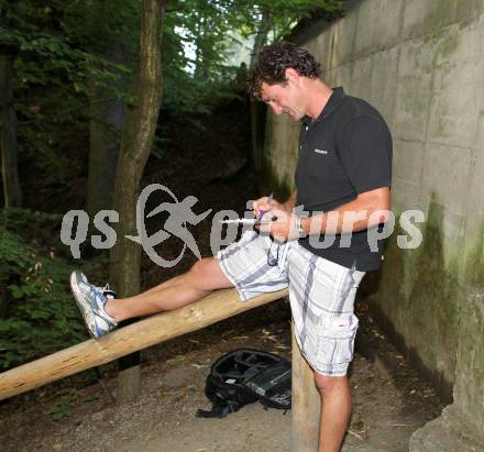 Eishockey. KAC. Sommertraining. Training.  Bernhard Sussitz. Klagenfurt, 8.7.2011.
Foto: Kuess
---
pressefotos, pressefotografie, kuess, qs, qspictures, sport, bild, bilder, bilddatenbank