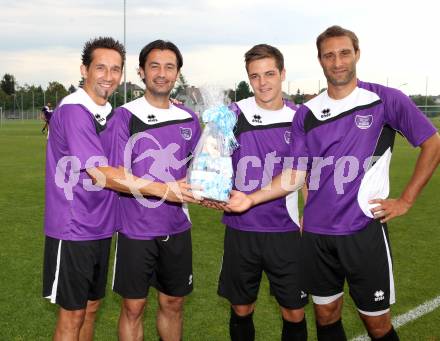 Fussball. Regionalliga. SK Austria Klagenfurt. Dollinger Matthias, Almedin Hota, Salentinig Martin, Marco Reich. Klagenfurt, 30.6.2011
Foto: Kuess
---
pressefotos, pressefotografie, kuess, qs, qspictures, sport, bild, bilder, bilddatenbank