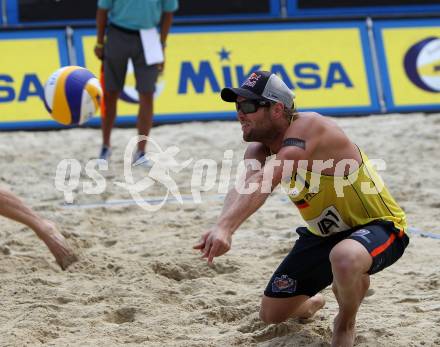 Beachvolleyball Grand Slam.  Julius Brink (GER). Klagenfurt, 7.8.2011
Foto: Kuess

---
pressefotos, pressefotografie, kuess, qs, qspictures, sport, bild, bilder, bilddatenbank