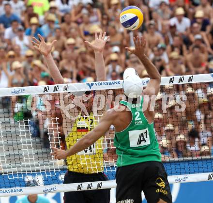 Beachvolleyball Grand Slam.   Jonas Reckermann (GER). Klagenfurt, 7.8.2011
Foto: Kuess

---
pressefotos, pressefotografie, kuess, qs, qspictures, sport, bild, bilder, bilddatenbank