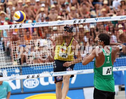 Beachvolleyball Grand Slam.  Julius Brink (GER). Klagenfurt, 7.8.2011
Foto: Kuess

---
pressefotos, pressefotografie, kuess, qs, qspictures, sport, bild, bilder, bilddatenbank