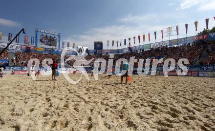 Beachvolleyball Grand Slam. Klagenfurt, 7.8.2011
Foto: Kuess

---
pressefotos, pressefotografie, kuess, qs, qspictures, sport, bild, bilder, bilddatenbank