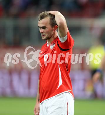 Fussball Laenderspiel Oesterreich gegen Slowakei. Erwin Hoffer (Oesterreich). Klagenfurt, 10.8.2011.
Foto: Kuess

---
pressefotos, pressefotografie, kuess, qs, qspictures, sport, bild, bilder, bilddatenbank