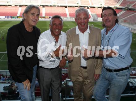 Fussball Regionalliga. SK Austria Klagenfurt gegen Vorwaerts Steyr. Obwurzer, Matthias Dollinger, Reinhard Tellian, Walter Grill (Klagenfurt). Klagenfurt, am 12.8.2011.
Foto: Kuess
---
pressefotos, pressefotografie, kuess, qs, qspictures, sport, bild, bilder, bilddatenbank