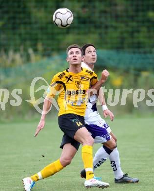 Fussball Regionalliga. SAK gegen Allerheiligen. Riedl Thomas (SAK), Fuchshofer Alexander (Allerheiligen). Klagenfurt, 13.8.2011.
Foto: Kuess
---
pressefotos, pressefotografie, kuess, qs, qspictures, sport, bild, bilder, bilddatenbank