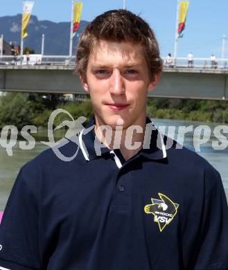 EBEL. Eishockey Bundesliga. Pressekonferenz VSV. Marco Wieser.  Villach, am 11.8.2011.
Foto: Kuess
---
pressefotos, pressefotografie, kuess, qs, qspictures, sport, bild, bilder, bilddatenbank