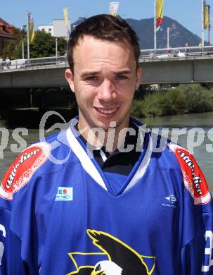 EBEL. Eishockey Bundesliga. Pressekonferenz VSV. Marco Pewal.  Villach, am 11.8.2011.
Foto: Kuess
---
pressefotos, pressefotografie, kuess, qs, qspictures, sport, bild, bilder, bilddatenbank