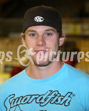 Eishockey. KAC. Portraitfoto. Mannschaftsfoto.  Pirmann Markus. Klagenfurt, 17.8.2011.
Foto: Kuess
---
pressefotos, pressefotografie, kuess, qs, qspictures, sport, bild, bilder, bilddatenbank