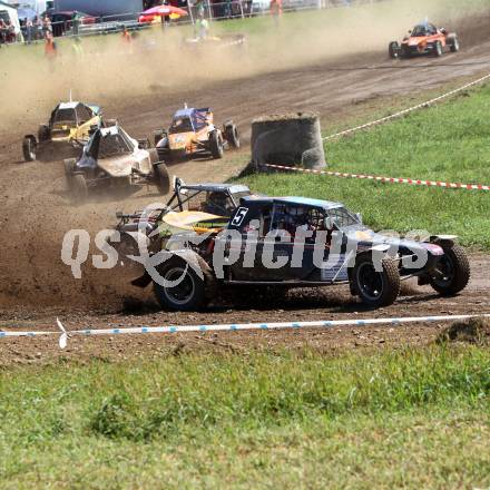 Autocross Staatsmeisterschaftslauf. Gerhard Mayerhofer (NOE), Friedrich Huber (NOE). Meiselding, 21.8.2011
Foto: Kuess

---
pressefotos, pressefotografie, kuess, qs, qspictures, sport, bild, bilder, bilddatenbank