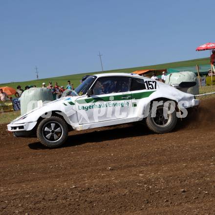 Autocross Staatsmeisterschaftslauf. Markus Marcher (K).  Meiselding, 21.8.2011
Foto: Kuess

---
pressefotos, pressefotografie, kuess, qs, qspictures, sport, bild, bilder, bilddatenbank