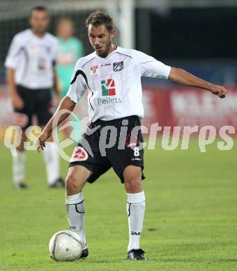 Fussball Bundesliga. Erste Liga. WAC/St. Andrae gegen SKN St. Poelten.  Gernot Messner (WAC/St.Andrae). Wolfsberg, 26.8.2011
Foto: Kuess

---
pressefotos, pressefotografie, kuess, qs, qspictures, sport, bild, bilder, bilddatenbank