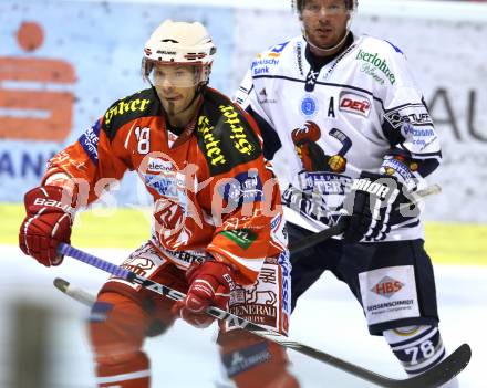 Eishockey Testspiel KAC gegen Iserlohn Roosters. Thomas Koch (KAC). Klagenfurt, 27.8.2011.
Foto: Kuess 

---
pressefotos, pressefotografie, kuess, qs, qspictures, sport, bild, bilder, bilddatenbank