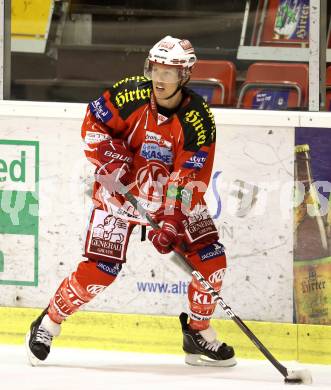 Eishockey Testspiel KAC gegen Iserlohn Roosters. Tyler Scofield (KAC). Klagenfurt, 27.8.2011.
Foto: Kuess 

---
pressefotos, pressefotografie, kuess, qs, qspictures, sport, bild, bilder, bilddatenbank