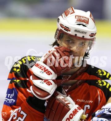 Eishockey Testspiel KAC gegen Iserlohn Roosters. Christoph Brandner (KAC). Klagenfurt, 27.8.2011.
Foto: Kuess 

---
pressefotos, pressefotografie, kuess, qs, qspictures, sport, bild, bilder, bilddatenbank