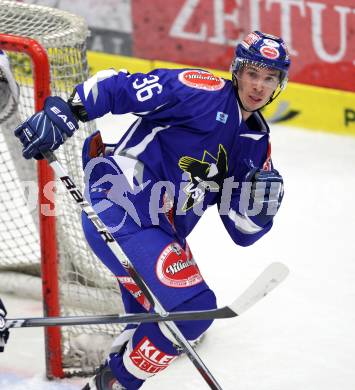 EBEL. Eishockey Bundesliga. EC Pasut VSV gegen Iserlohn Roosters. Marco Pewal (VSV). Villach, am 28.8.2011.
Foto: Kuess 


---
pressefotos, pressefotografie, kuess, qs, qspictures, sport, bild, bilder, bilddatenbank