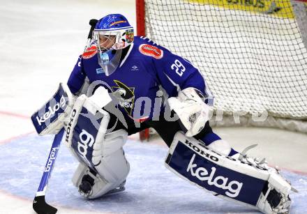 EBEL. Eishockey Bundesliga. EC Pasut VSV gegen Iserlohn Roosters.  Bernhard Starkbaum (VSV). Villach, am 28.8.2011.
Foto: Kuess 


---
pressefotos, pressefotografie, kuess, qs, qspictures, sport, bild, bilder, bilddatenbank