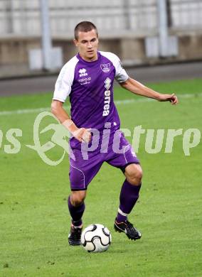 Fussball Regionalliga. SK Austria Klagenfurt gegen Voecklamarkt. Stefan Korepp (Austria). Klagenfurt, am 2.9.2011.
Foto: Kuess
---
pressefotos, pressefotografie, kuess, qs, qspictures, sport, bild, bilder, bilddatenbank