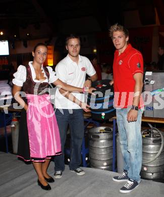 Eishockey. KAC. Kirchtag. Geier Stephan, Swette Rene. Klagenfurt, 3.9.2011.
Foto: Kuess
---
pressefotos, pressefotografie, kuess, qs, qspictures, sport, bild, bilder, bilddatenbank