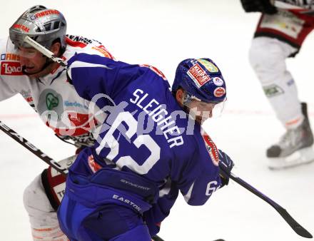 EBEL. Eishockey Bundesliga. EC Pasut VSV gegen Ritten Sport Bozen.  Pierre Luc Sleigher (VSV). Villach, am 4.9.2011.
Foto: Kuess 


---
pressefotos, pressefotografie, kuess, qs, qspictures, sport, bild, bilder, bilddatenbank