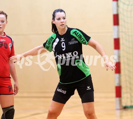 Handball Testspiel. SG Witasek Feldkirchen gegen Celje (SLO). Katja Jamnik (Feldkirchen). Feldkirchen, 31.8.2011.
Foto: Kuess

---
pressefotos, pressefotografie, kuess, qs, qspictures, sport, bild, bilder, bilddatenbank