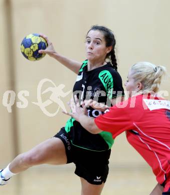 Handball Testspiel. SG Witasek Feldkirchen gegen Celje (SLO). Maria Eugenia Musalem (Feldkirchen). Feldkirchen, 31.8.2011.
Foto: Kuess

---
pressefotos, pressefotografie, kuess, qs, qspictures, sport, bild, bilder, bilddatenbank